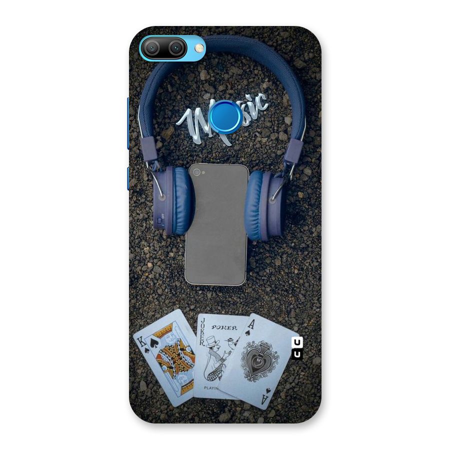 Music Power Cards Back Case for Honor 9N