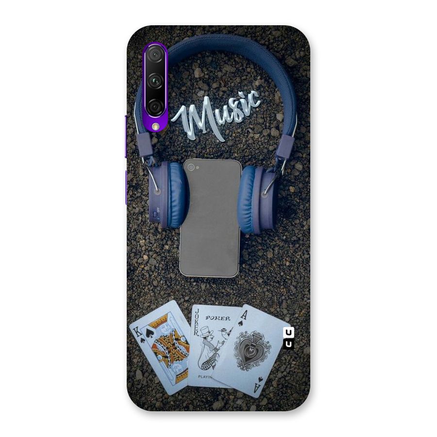 Music Power Cards Back Case for Honor 9X Pro
