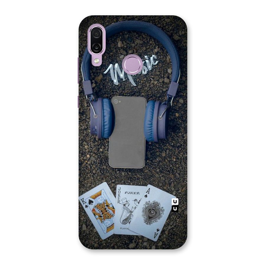 Music Power Cards Back Case for Honor Play