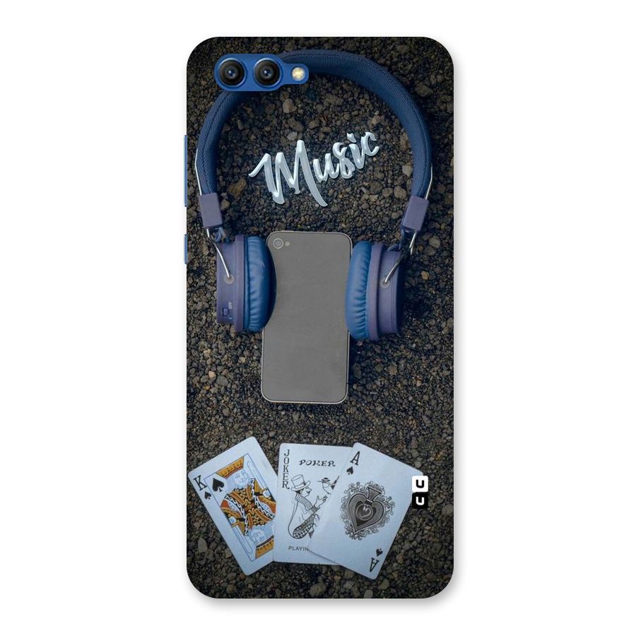 Music Power Cards Back Case for Honor View 10