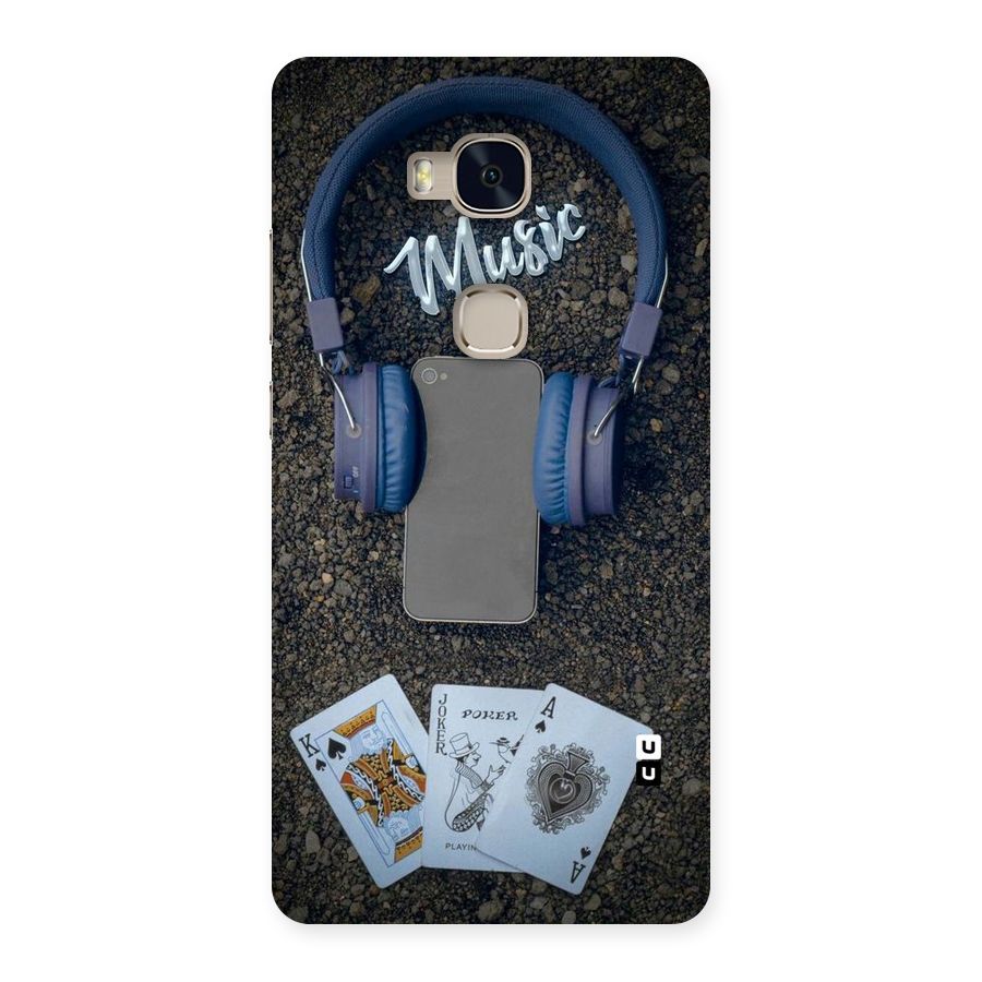 Music Power Cards Back Case for Huawei Honor 5X