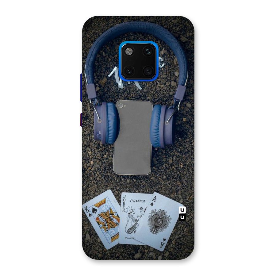 Music Power Cards Back Case for Huawei Mate 20 Pro