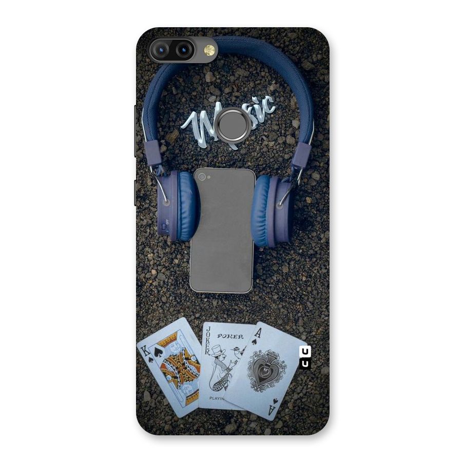 Music Power Cards Back Case for Infinix Hot 6 Pro