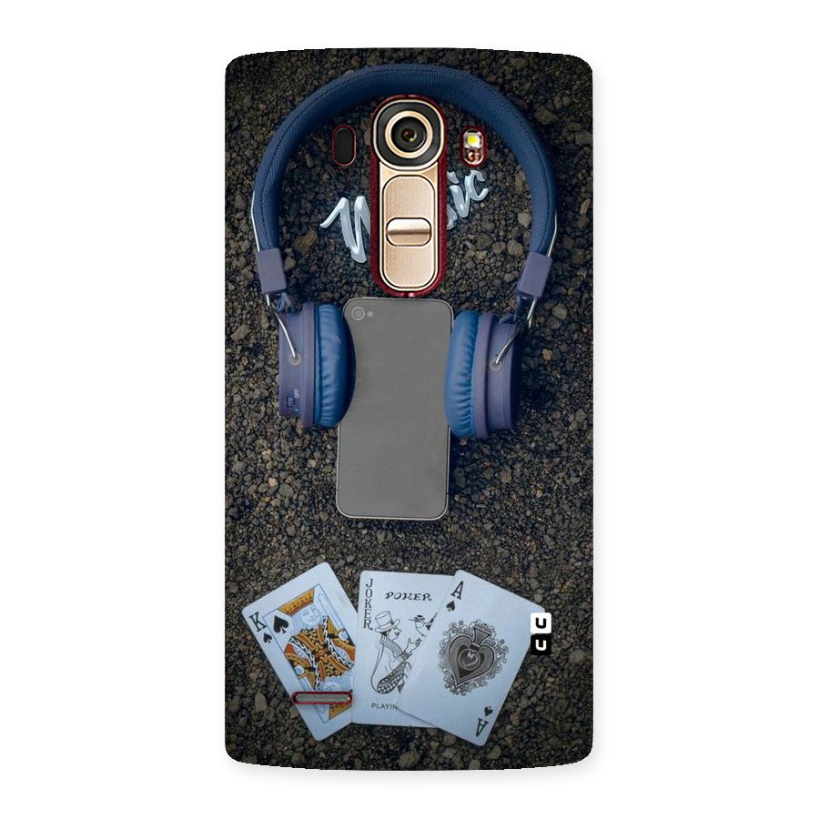 Music Power Cards Back Case for LG G4