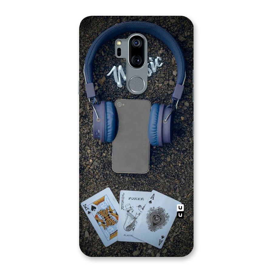 Music Power Cards Back Case for LG G7