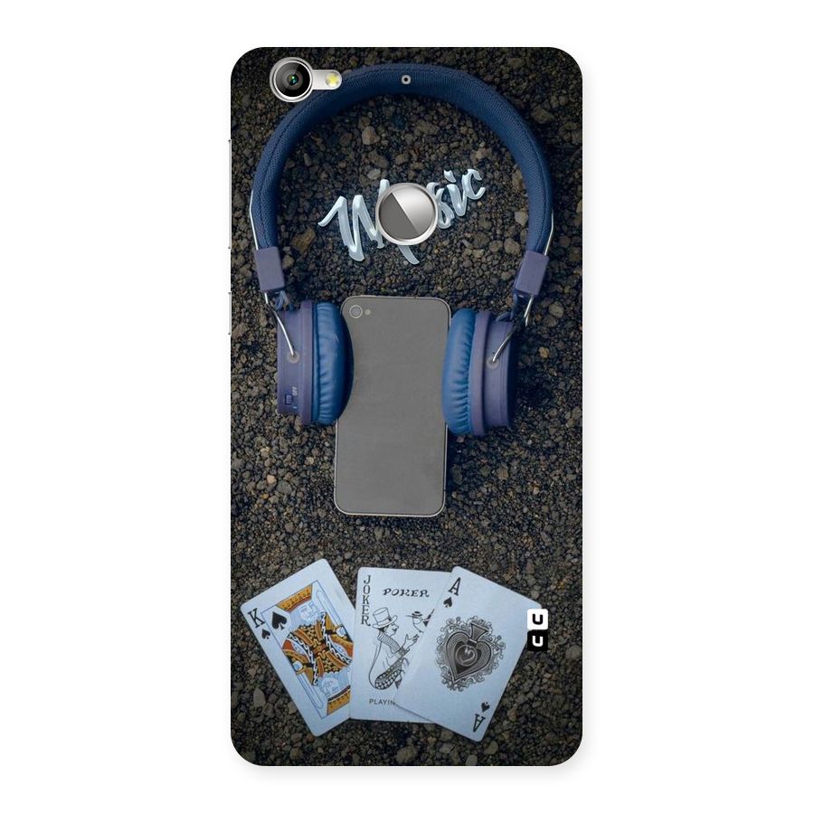 Music Power Cards Back Case for LeTV Le 1s