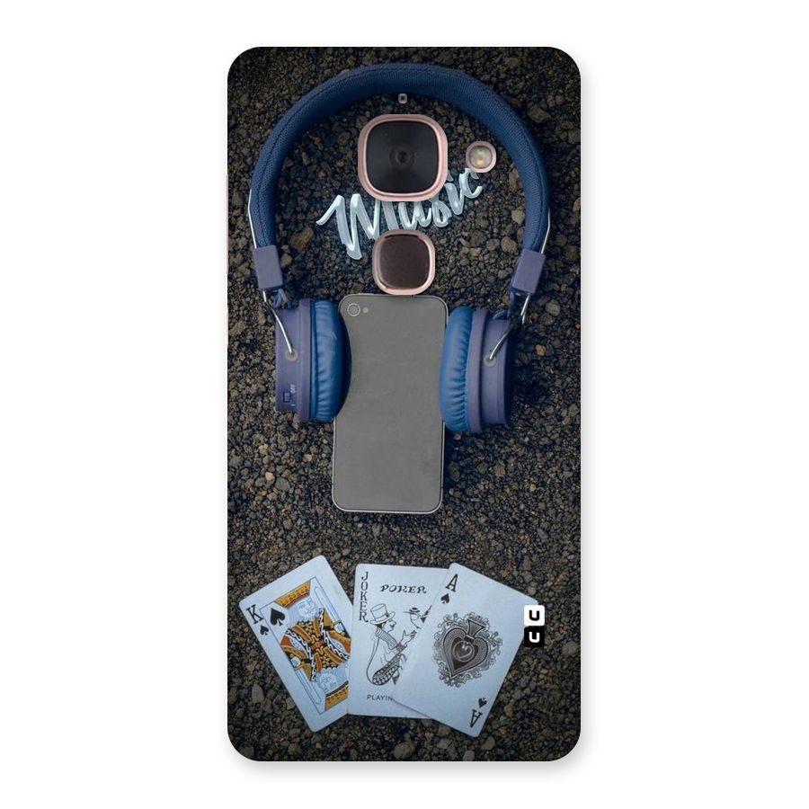 Music Power Cards Back Case for Le Max 2