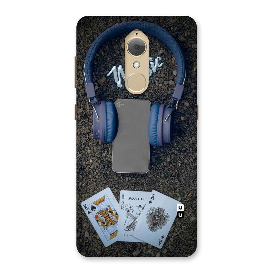 Music Power Cards Back Case for Lenovo K8