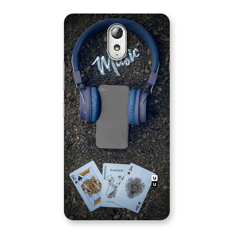 Music Power Cards Back Case for Lenovo Vibe P1M