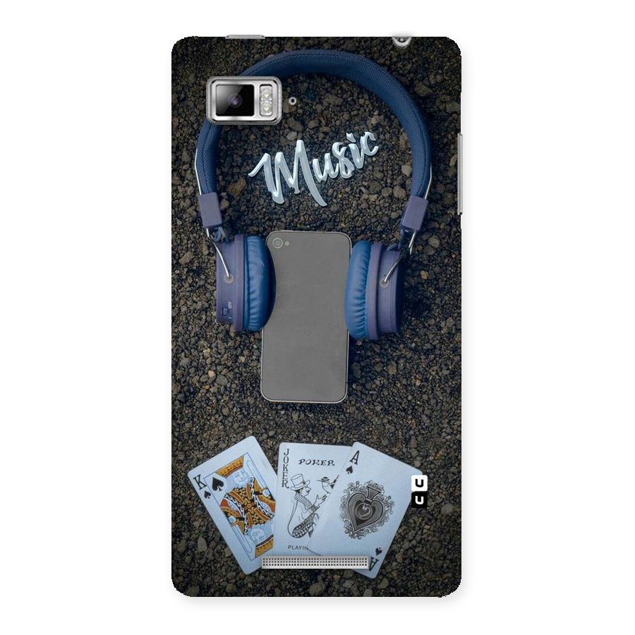 Music Power Cards Back Case for Lenovo Vibe Z K910