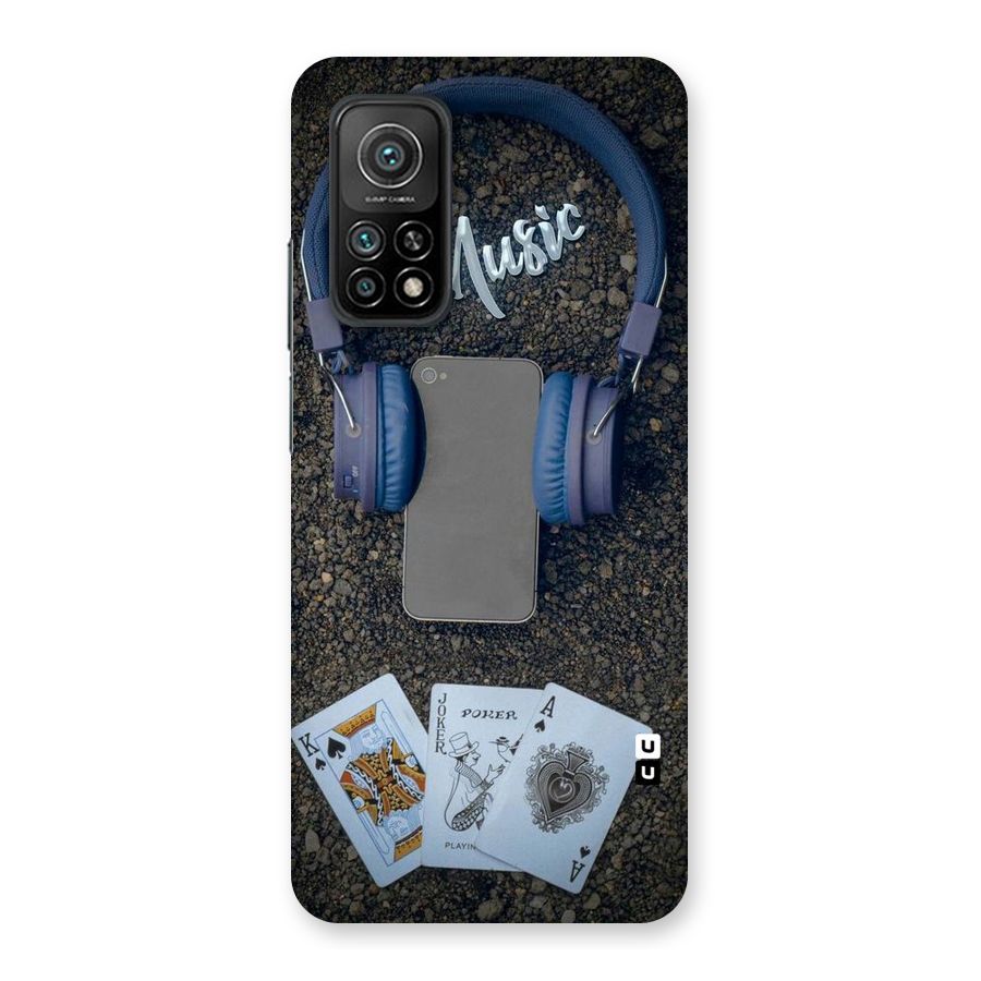 Music Power Cards Back Case for Mi 10T Pro 5G