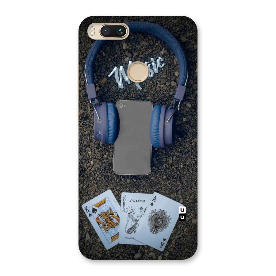 Music Power Cards Back Case for Mi A1