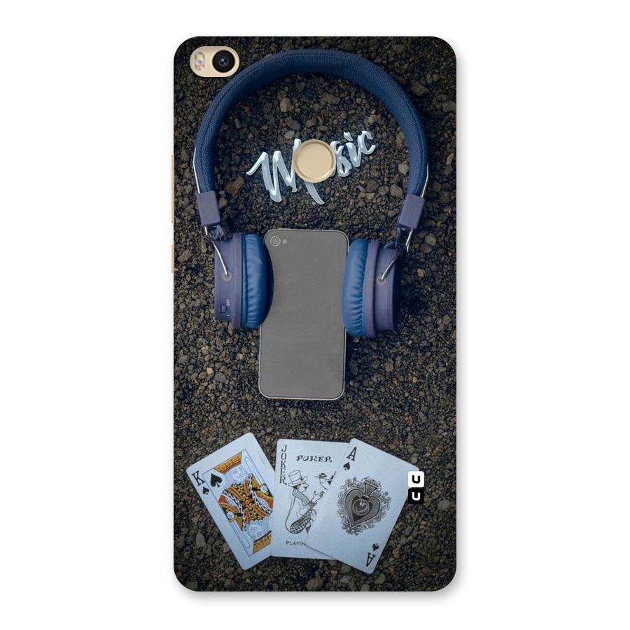 Music Power Cards Back Case for Mi Max 2
