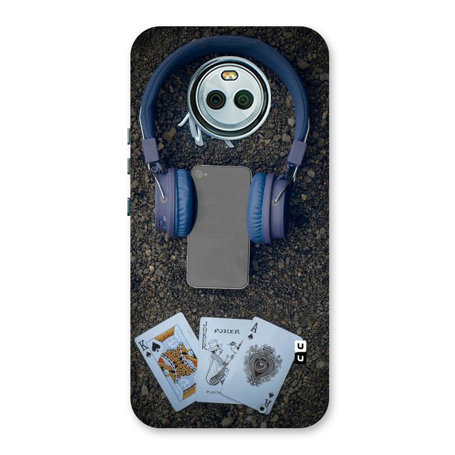 Music Power Cards Back Case for Moto X4