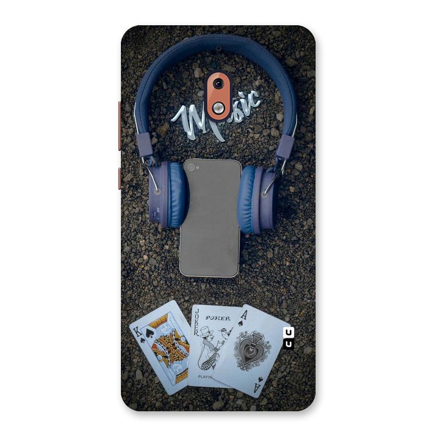 Music Power Cards Back Case for Nokia 2.1
