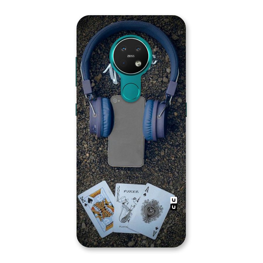 Music Power Cards Back Case for Nokia 7.2
