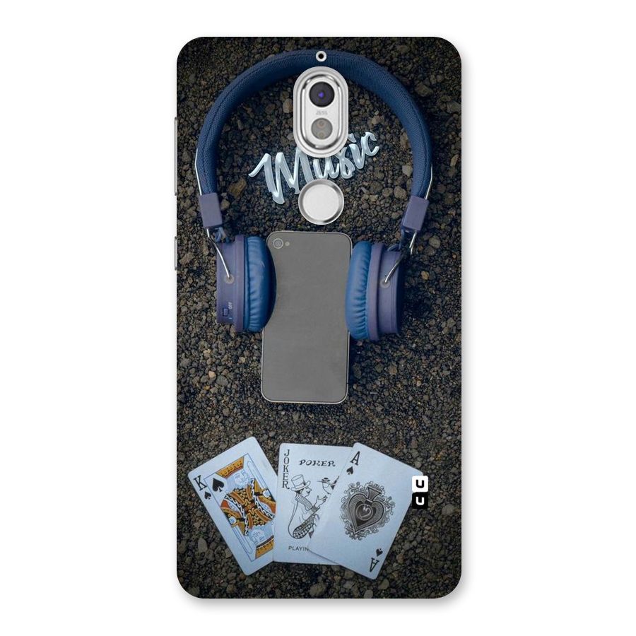 Music Power Cards Back Case for Nokia 7