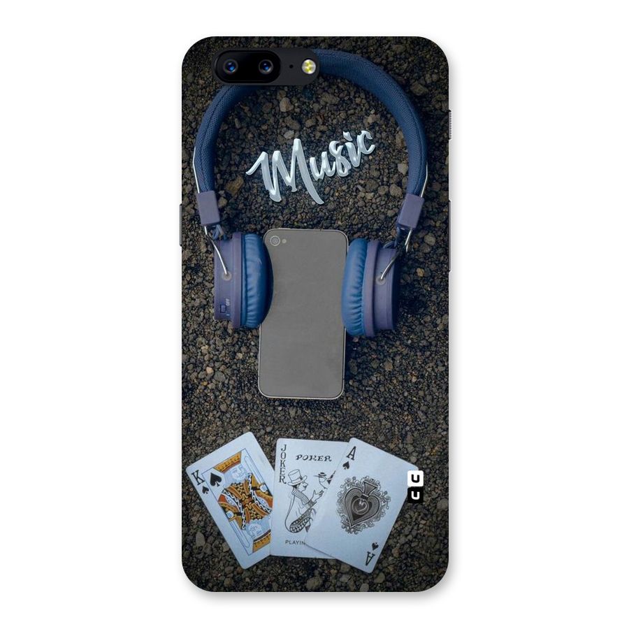 Music Power Cards Back Case for OnePlus 5