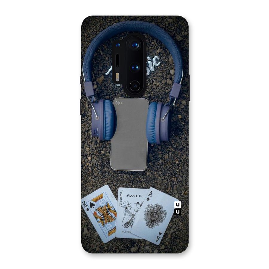 Music Power Cards Back Case for OnePlus 8 Pro
