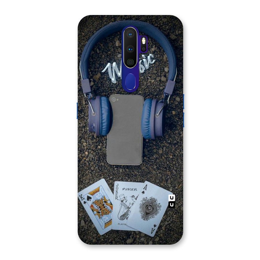Music Power Cards Back Case for Oppo A9 (2020)