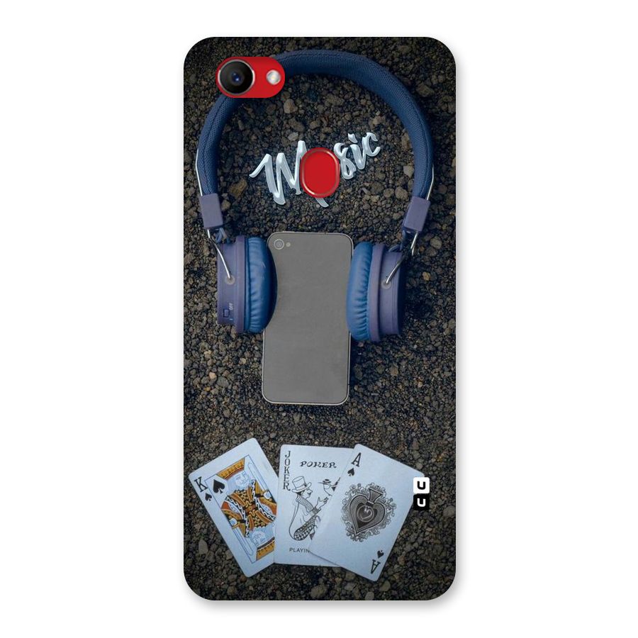 Music Power Cards Back Case for Oppo F7