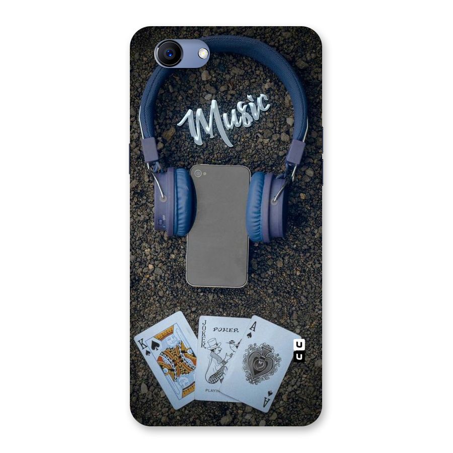 Music Power Cards Back Case for Oppo Realme 1