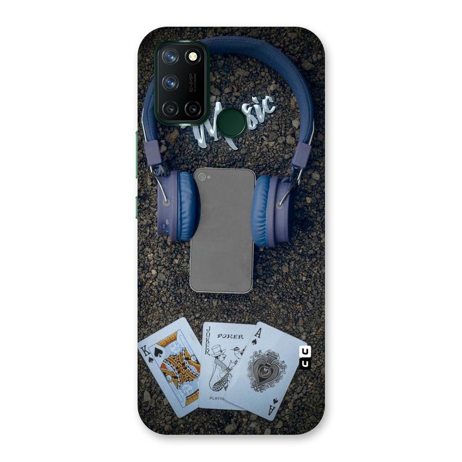 Music Power Cards Back Case for Realme 7i