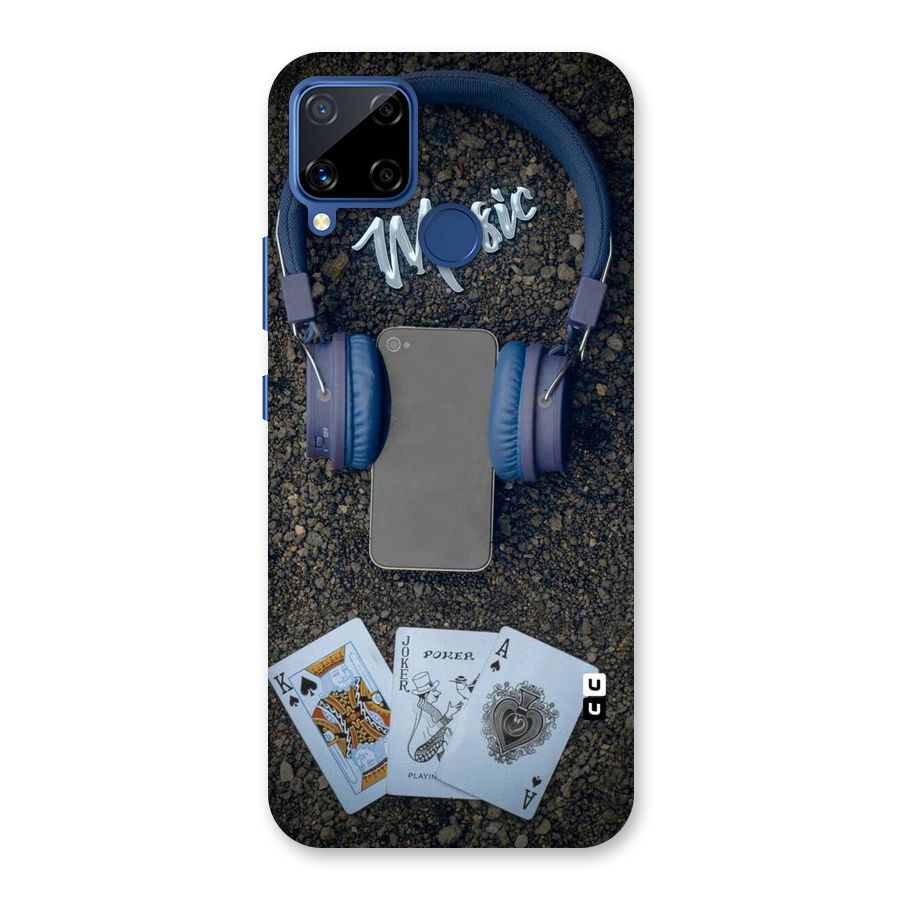 Music Power Cards Back Case for Realme C15