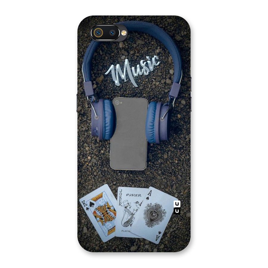 Music Power Cards Back Case for Realme C2
