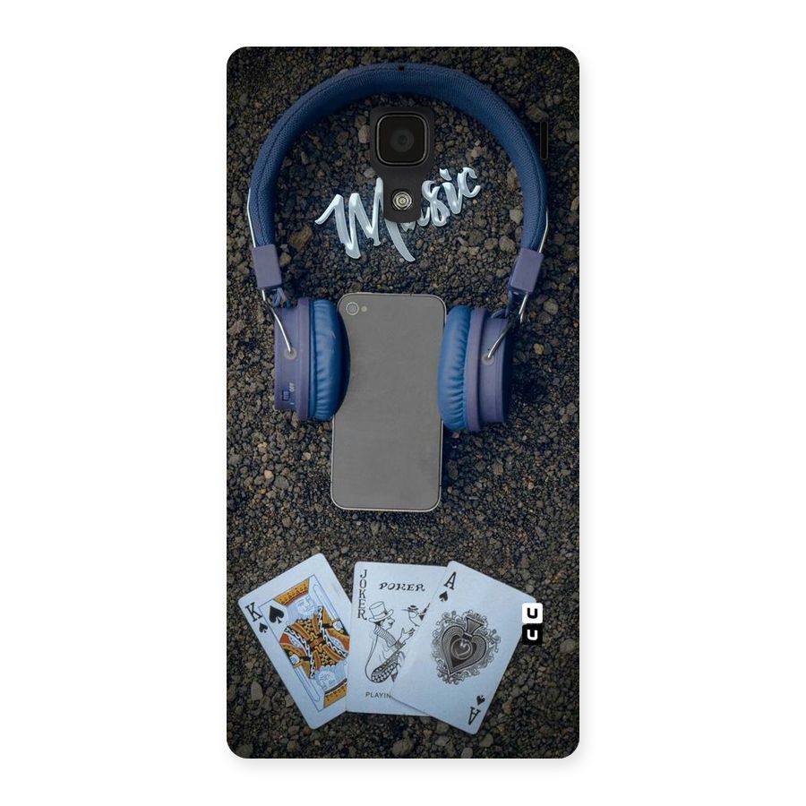Music Power Cards Back Case for Redmi 1S