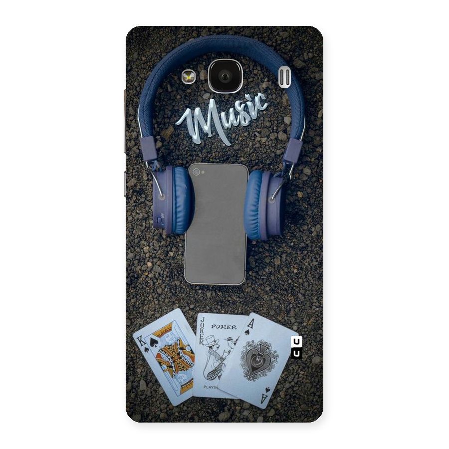 Music Power Cards Back Case for Redmi 2