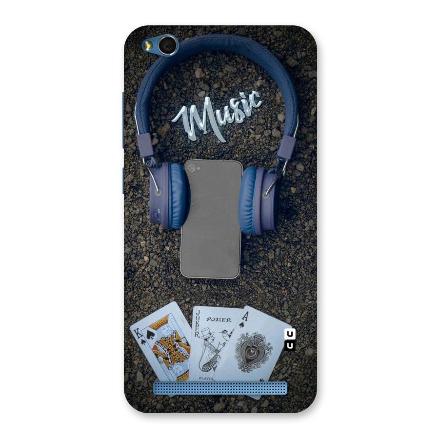 Music Power Cards Back Case for Redmi 5A