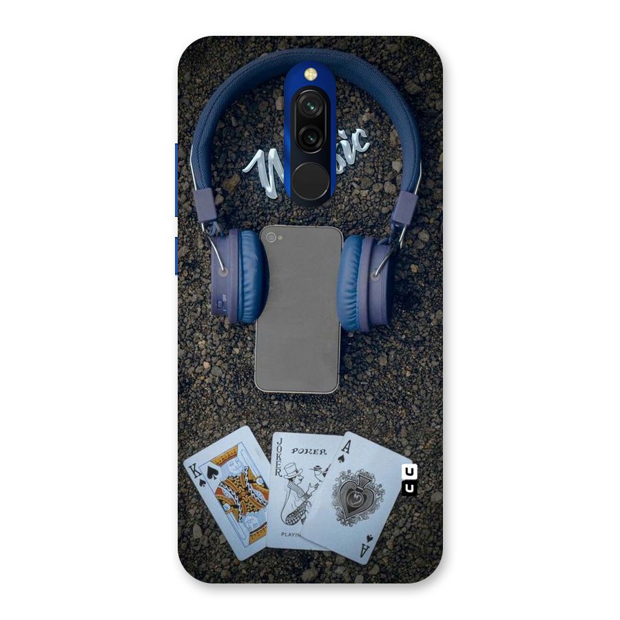 Music Power Cards Back Case for Redmi 8