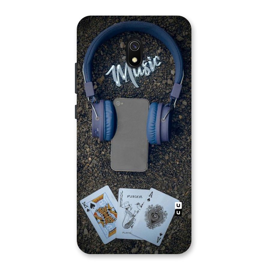 Music Power Cards Back Case for Redmi 8A