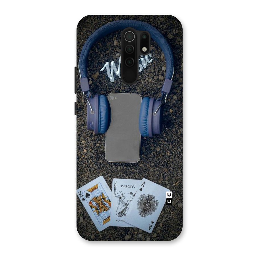Music Power Cards Back Case for Redmi 9 Prime