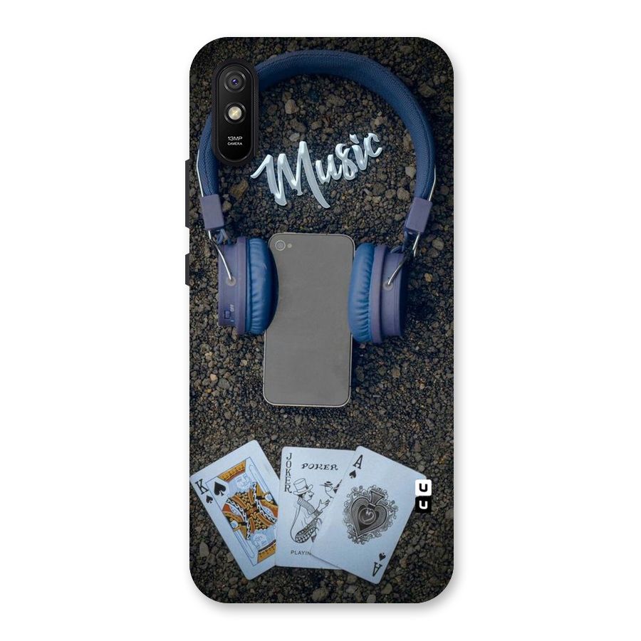 Music Power Cards Back Case for Redmi 9i