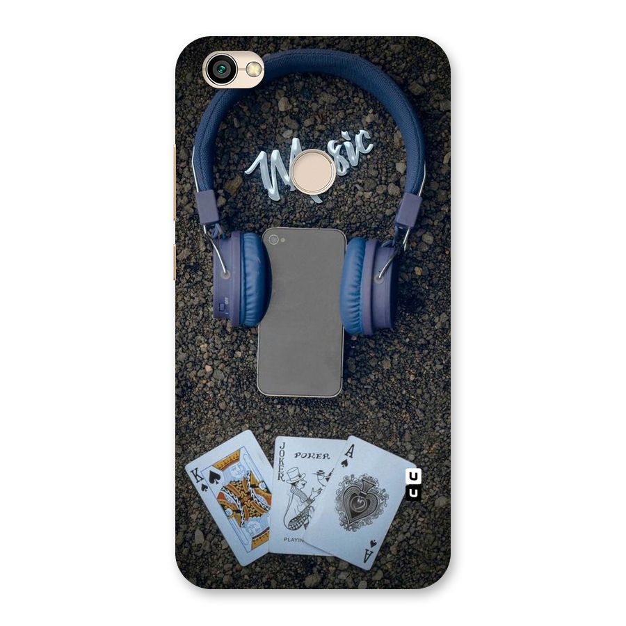 Music Power Cards Back Case for Redmi Y1 2017