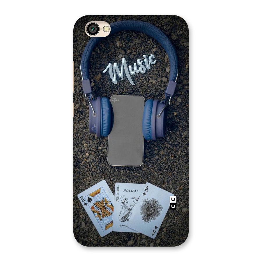 Music Power Cards Back Case for Redmi Y1 Lite