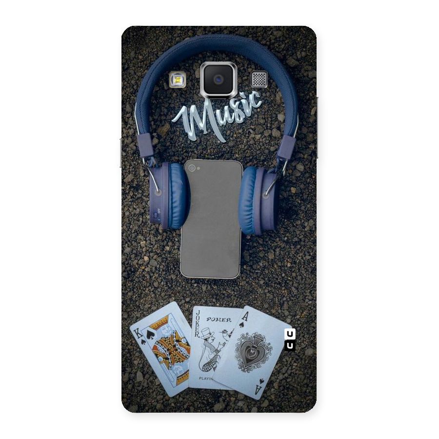 Music Power Cards Back Case for Samsung Galaxy A5