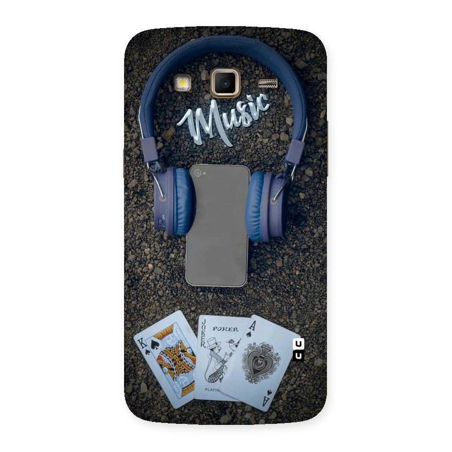 Music Power Cards Back Case for Samsung Galaxy Grand 2