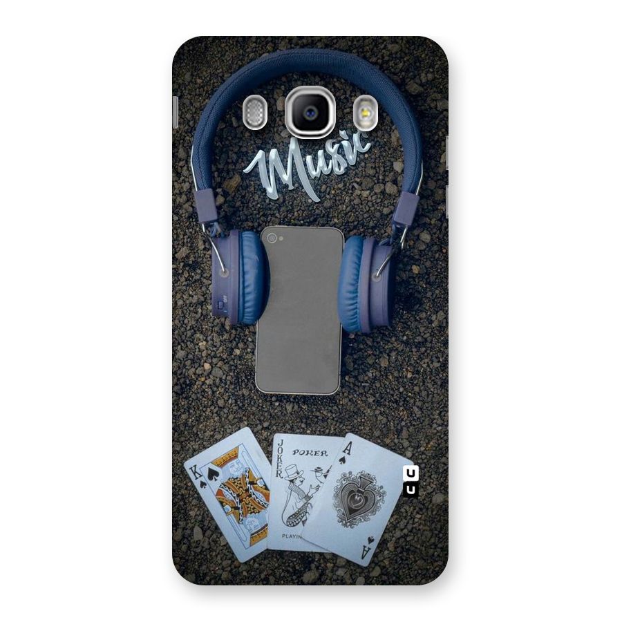Music Power Cards Back Case for Samsung Galaxy J5 2016
