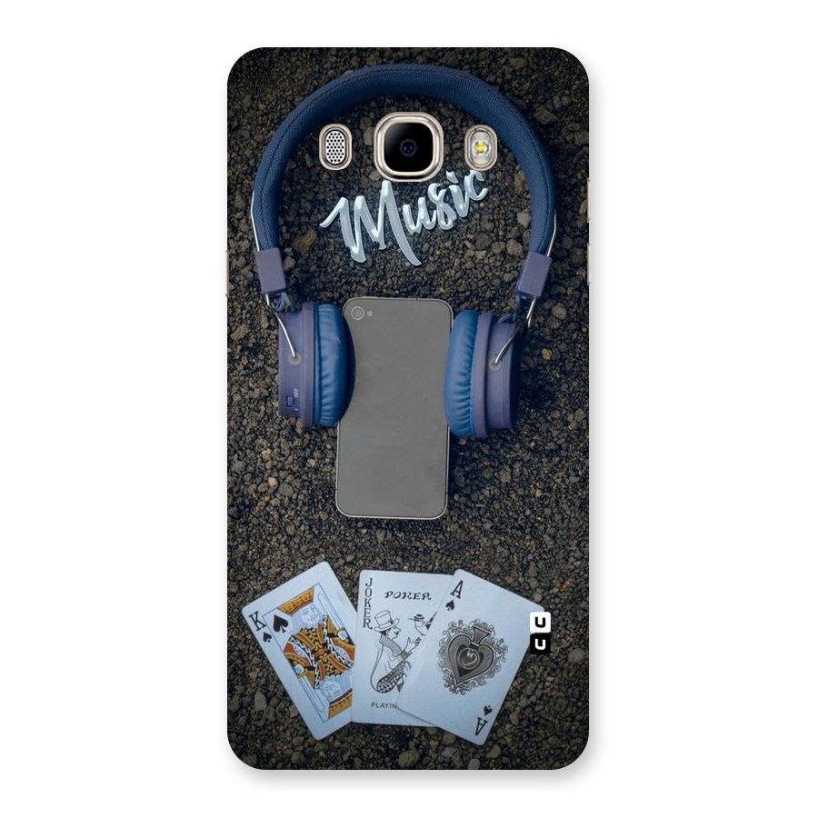 Music Power Cards Back Case for Samsung Galaxy J7 2016