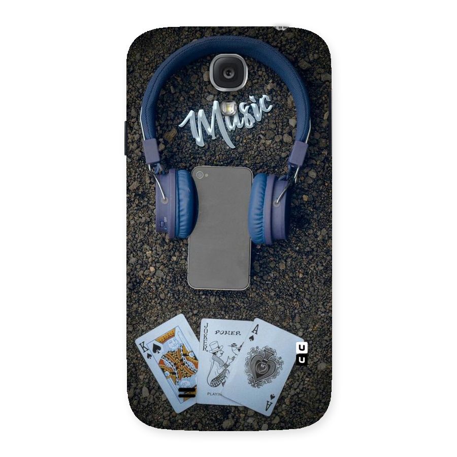 Music Power Cards Back Case for Samsung Galaxy S4