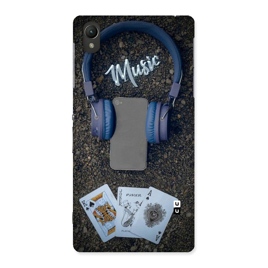Music Power Cards Back Case for Sony Xperia Z2
