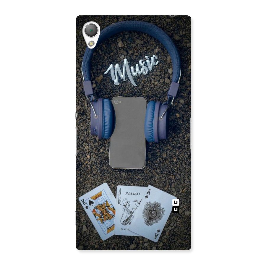 Music Power Cards Back Case for Sony Xperia Z3