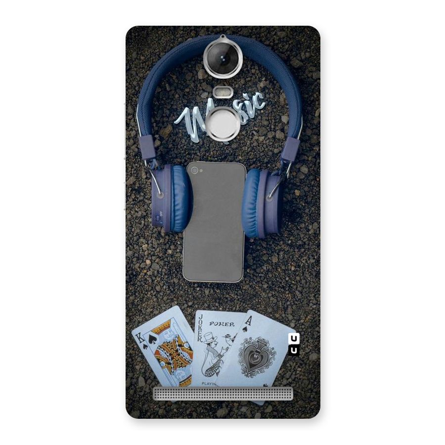 Music Power Cards Back Case for Vibe K5 Note