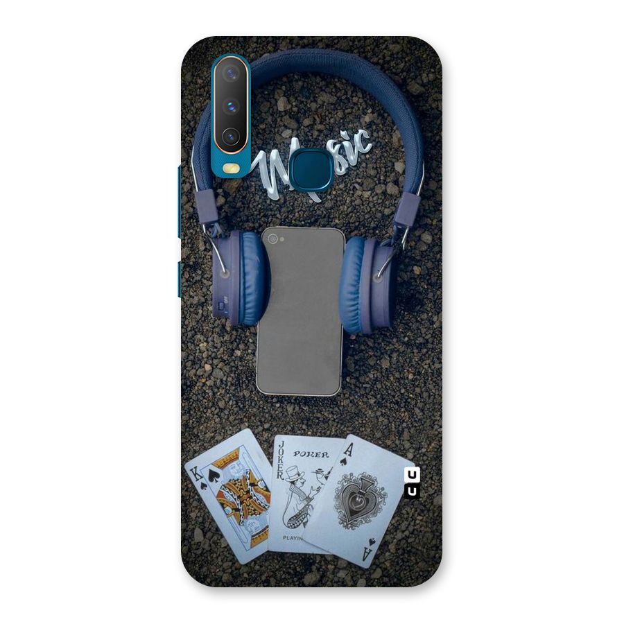 Music Power Cards Back Case for Vivo U10
