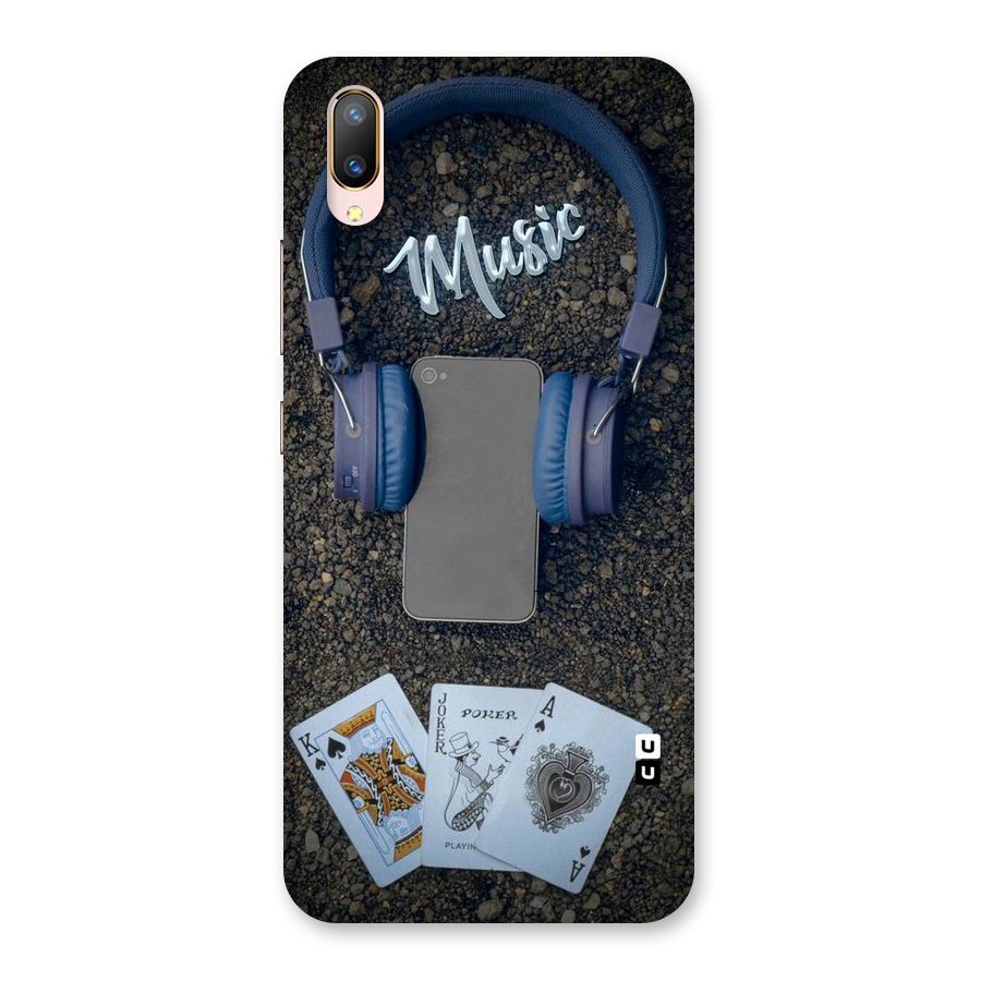 Music Power Cards Back Case for Vivo V11 Pro