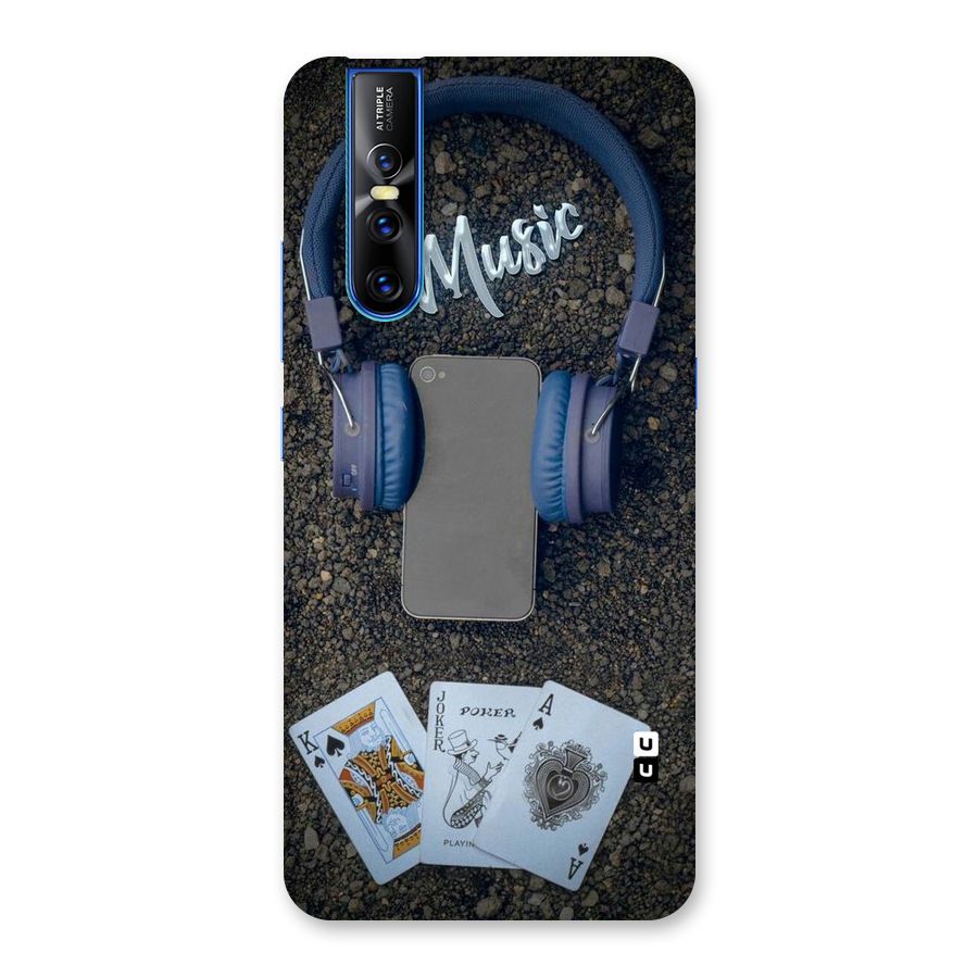 Music Power Cards Back Case for Vivo V15 Pro