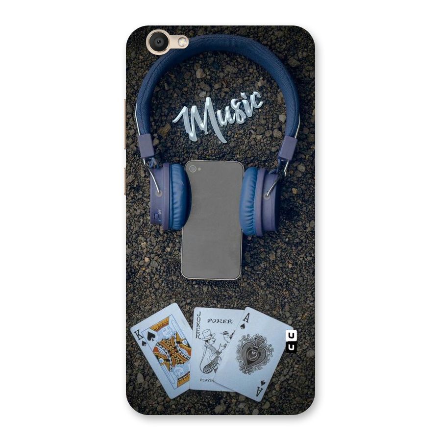 Music Power Cards Back Case for Vivo V5